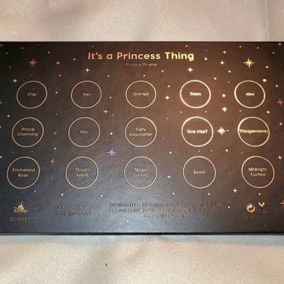 Colourpop x Disney It's a Princess Thing Palette - Picture 9 of 12